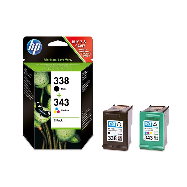 HP Μελάνι HP 338 / HP 343 (SD449EE) 2-pack SD449EE 044160 - 1