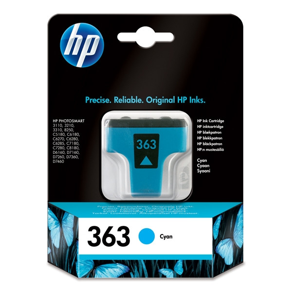 HP Μελάνι HP 363 (C8771E/EE) Cyan C8771EE 031775 - 1