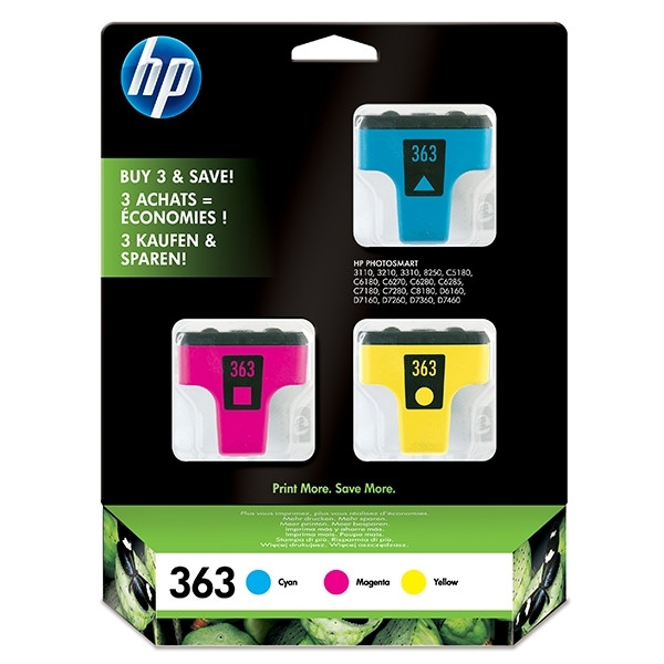 HP Μελάνι HP 363 (CB333EE) 3-pack CB333EE 044440 - 1