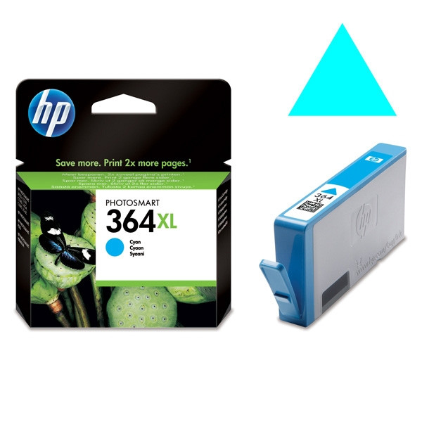 HP Μελάνι HP 364XL (CB323EE) High Capacity Cyan CB323EE 031874 - 1