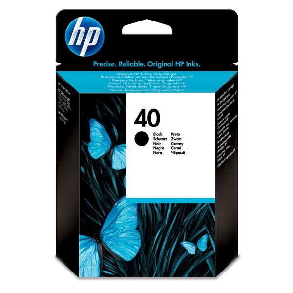 HP Μελάνι HP 40 (51640A/AE) Black 51640AE 030050 - 1