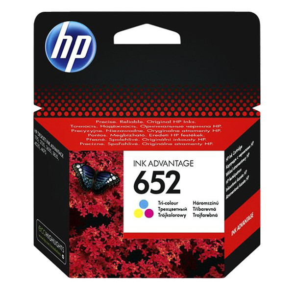 HP Μελάνι HP 652 (F6V24AE) Colour F6V24AE 044458 - 1