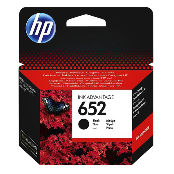 HP Μελάνι HP 652 (F6V25AE) Black F6V25AE 044456 - 1