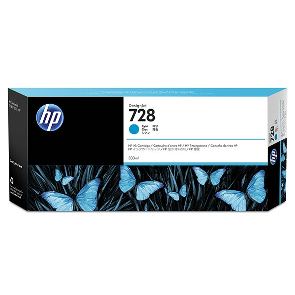 HP Μελάνι HP 728 (F9K17A) Extra High Capacity Cyan F9K17A 044498 - 1