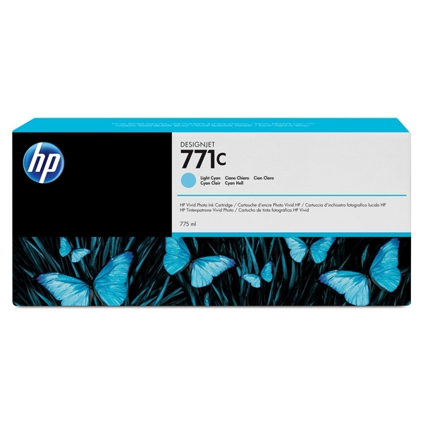 HP Μελάνι HP 771C (B6Y12A) Light Cyan B6Y12A 044250 - 1