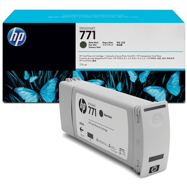 HP Μελάνι HP 771 (CE037A) Matte Black CE037A 044078 - 1