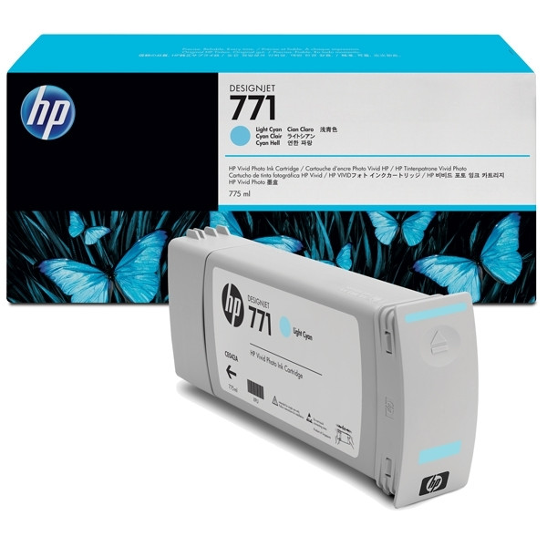 HP Μελάνι HP 771 (CE042A) Light Cyan CE042A 044088 - 1