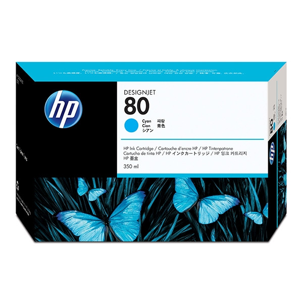 HP Μελάνι HP 80 (C4846A) High Capacity Cyan C4846A 031145 - 1