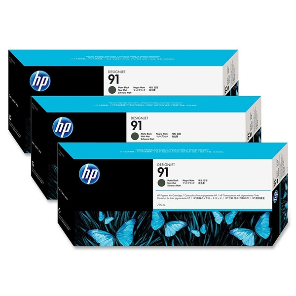 HP Μελάνι HP 91 (C9480A) Matte Black 3-pack C9480A 030924 - 1