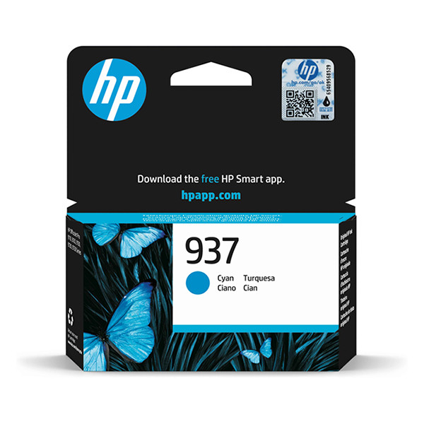 HP Μελάνι HP 937 (4S6W2NE) Cyan 4S6W2NE 093310 - 1