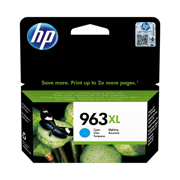 HP Μελάνι HP 963XL (3JA27AE) High Capacity Cyan 3JA27AE 055384 - 1