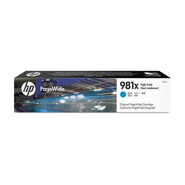 HP Μελάνι HP 981X (L0R09A) High Capacity Cyan L0R09A 044562 - 1