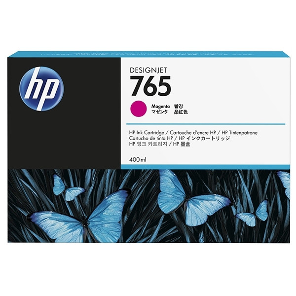 HP 765 (F9J51A) magenta ink cartridge (original HP) F9J51A 044436 - 1