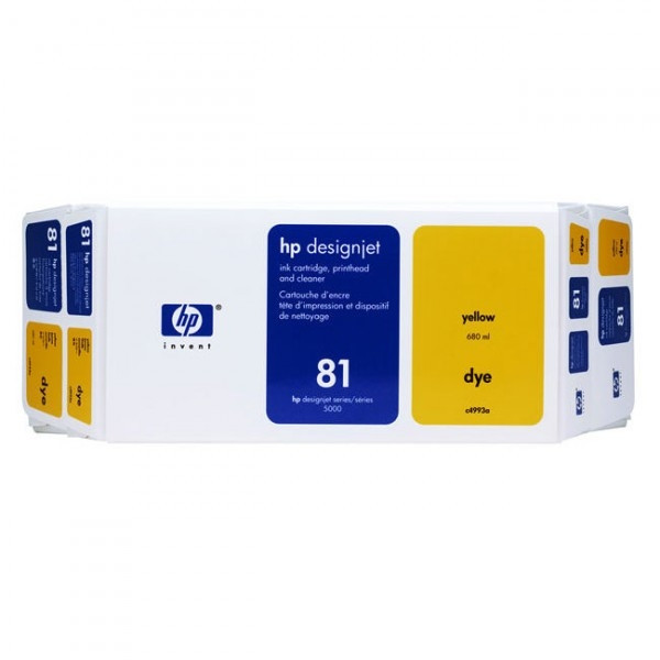 HP 81 (C4993A) Value Pack Yellow C4993A 031535 - 1