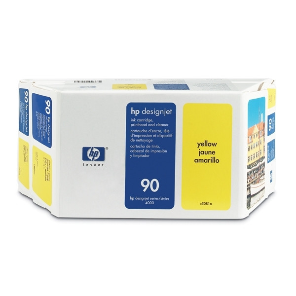 HP 90 (C5081A) Value Pack Yellow C5081A 030670 - 1