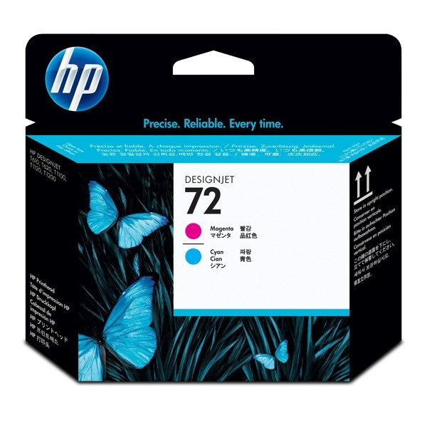 HP Printhead HP 72 (C9383A) Magenta & Cyan C9383A 030904 - 1