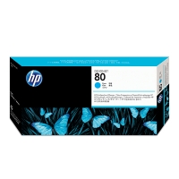 HP Printhead HP 80 (C4821A/AE) Cyan & Printhead Cleaner C4821A 031180