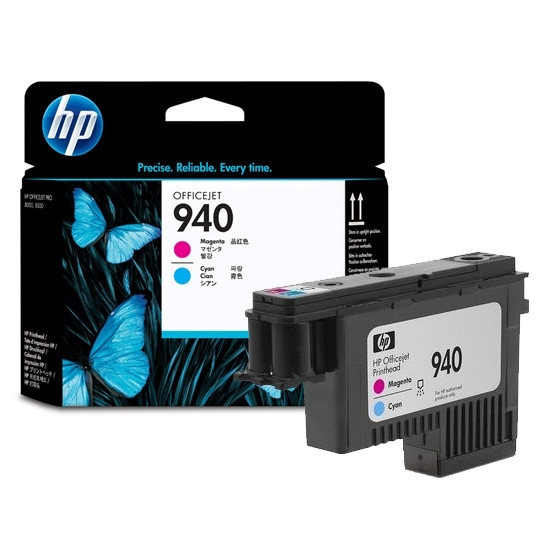 HP Printhead HP 940 (C4901A) Cyan & Magenta C4901A 044012 - 1