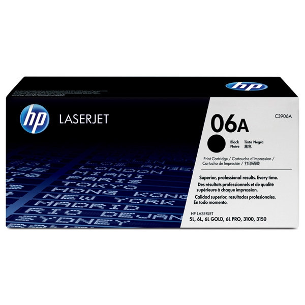 HP Toner HP 06A (C3906A) Black C3906A 032082 - 1