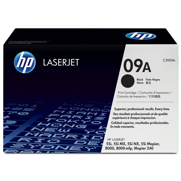 HP Toner HP 09A (C3909A) Black C3909A 032092 - 1