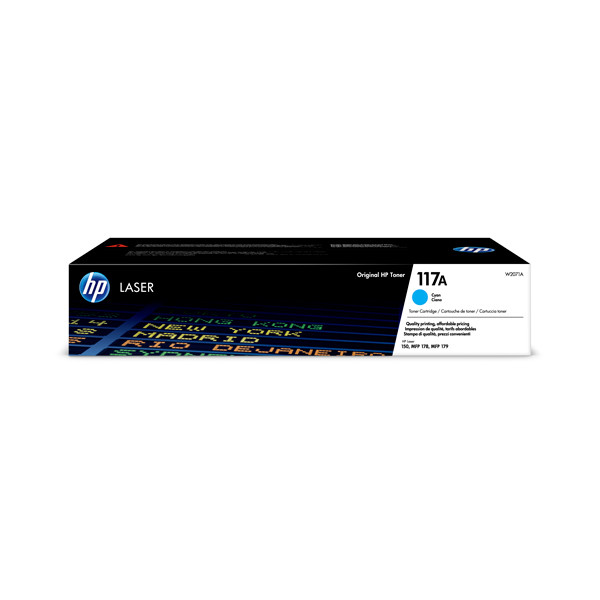 HP Toner HP 117A (W2071A) Cyan W2071A 055458 - 1