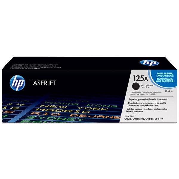 HP Toner HP 125A (CB540A) Black CB540A 039804 - 1