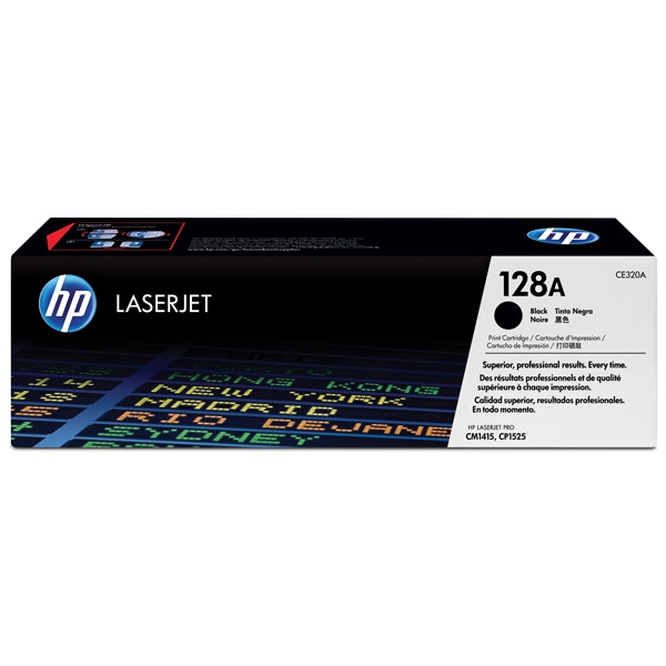 HP Toner HP 128A (CE320A) Black CE320A 054010 - 1