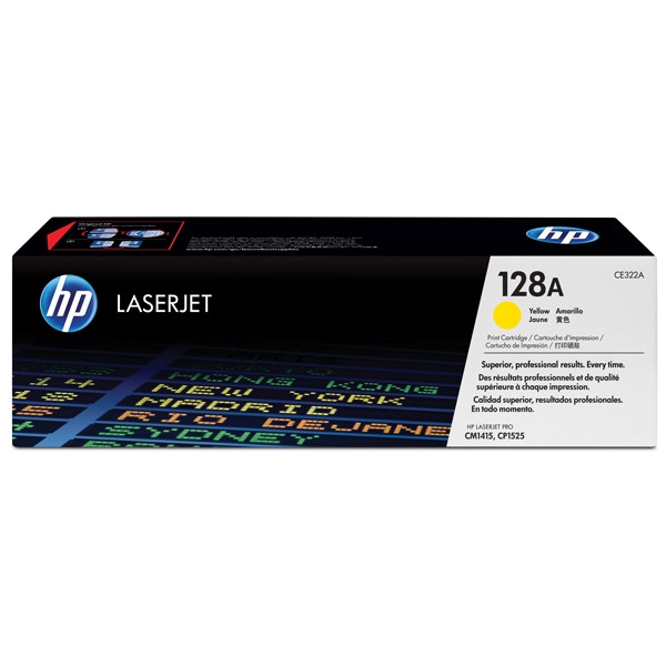 HP Toner HP 128A (CE322A) Yellow CE322A 054014 - 1