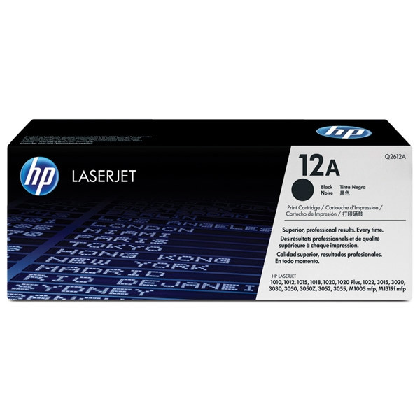 HP Toner HP 12A (Q2612A) Black Q2612A 039250 - 1