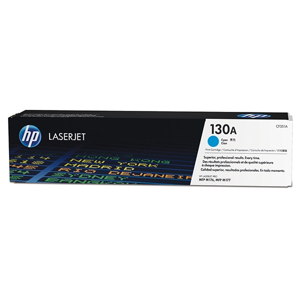 HP Toner HP 130A (CF351A) Cyan CF351A 054752 - 1