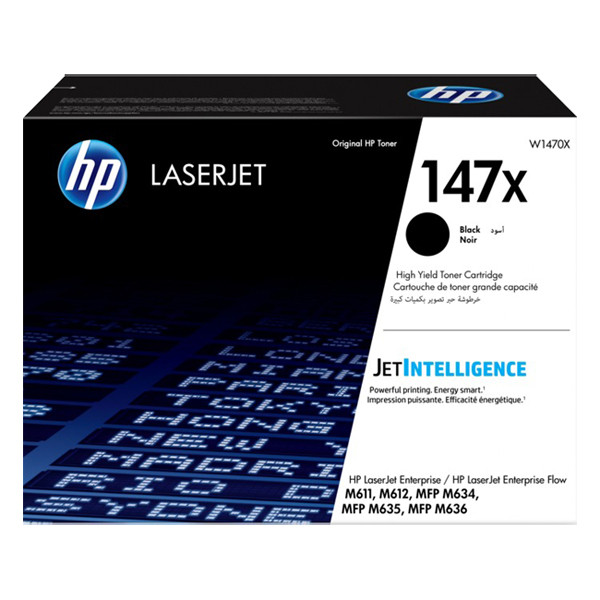 HP Toner HP 147X (W1470X) High Capacity Black W1470X 093072 - 1