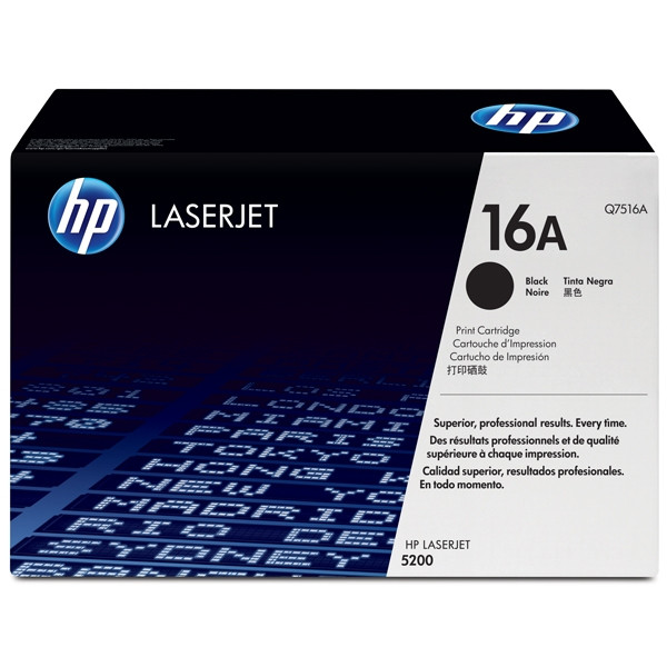 HP Toner HP 16A (Q7516A) Black Q7516A 039660 - 1