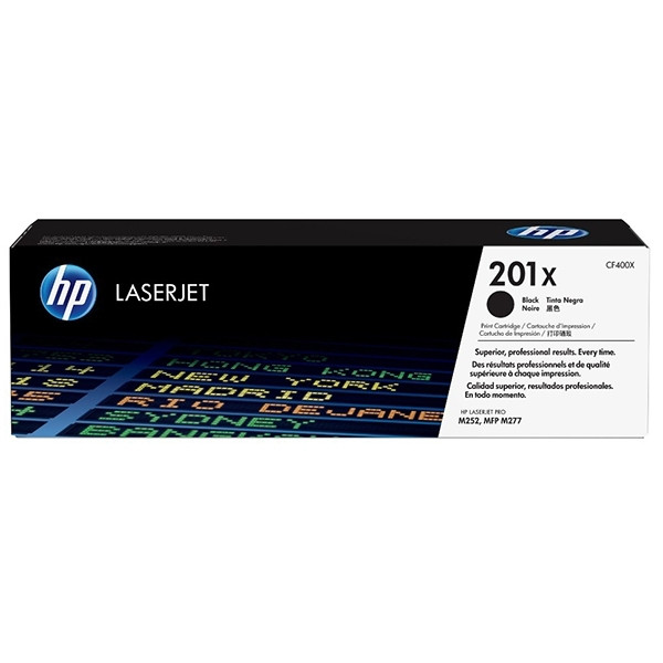 HP Toner HP 201X (CF400X) High Capacity Black CF400X 054856 - 1