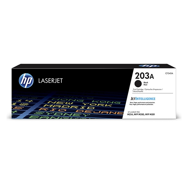 HP Toner HP 203A (CF540A) Black CF540A 055208 - 1