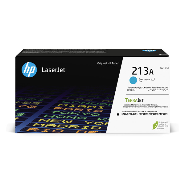 HP Toner HP 213A (W2131A) Cyan W2131A 133030 - 1