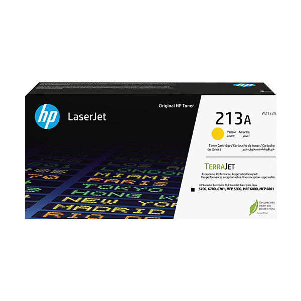 HP Toner HP 213A (W2132A) Yellow W2132A 133032 - 1