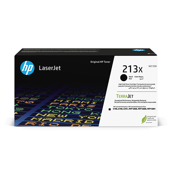 HP Toner HP 213X (W2130X) High Capacity Black W2130X 133036 - 1