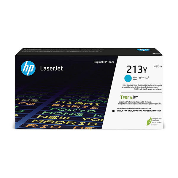 HP Toner HP 213Y (W2131Y) Extra High Capacity Cyan W2131Y 133046 - 1