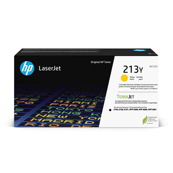 HP Toner HP 213Y (W2132Y) Extra High Capacity Yellow W2132Y 133048 - 1