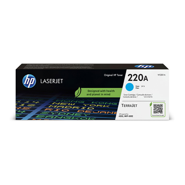 HP Toner HP 220A (W2201A) Cyan W2201A 133014 - 1