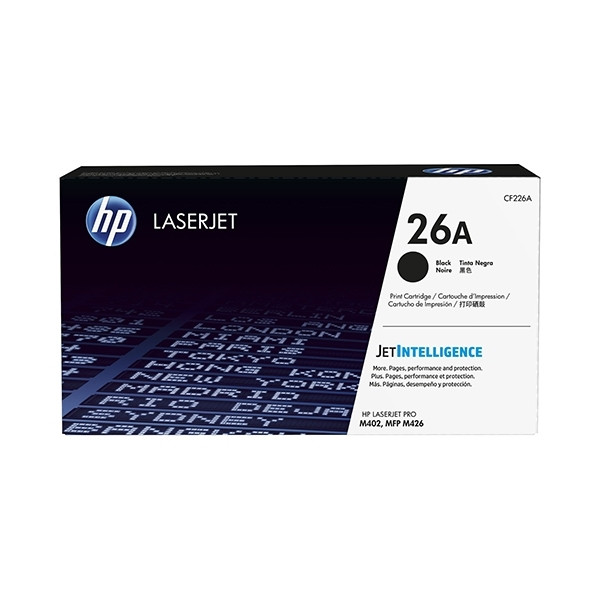 HP Toner HP 26A (CF226A) Black CF226A 054876 - 1