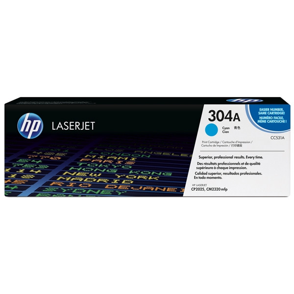 HP Toner HP 304A (CC531A) Cyan CC531A 039824 - 1