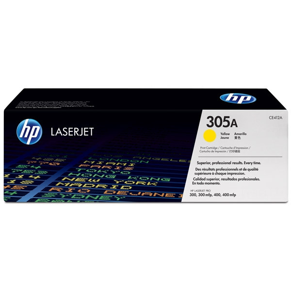 HP Toner HP 305A (CE412A) Yellow CE412A 054062 - 1