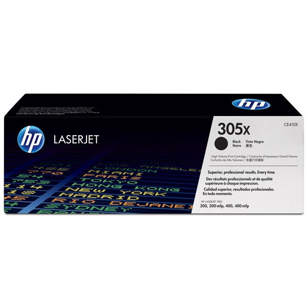 HP Toner HP 305X (CE410X) High Capacity Black CE410X 054058 - 1