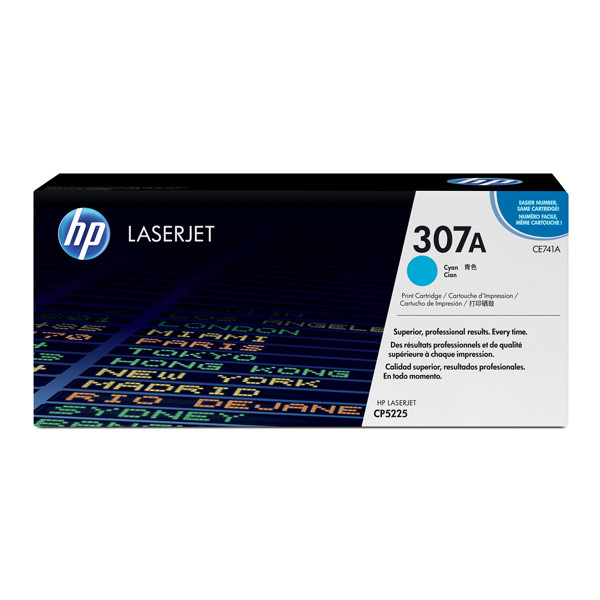 HP Toner HP 307A (CE741A) Cyan CE741A 039904 - 1