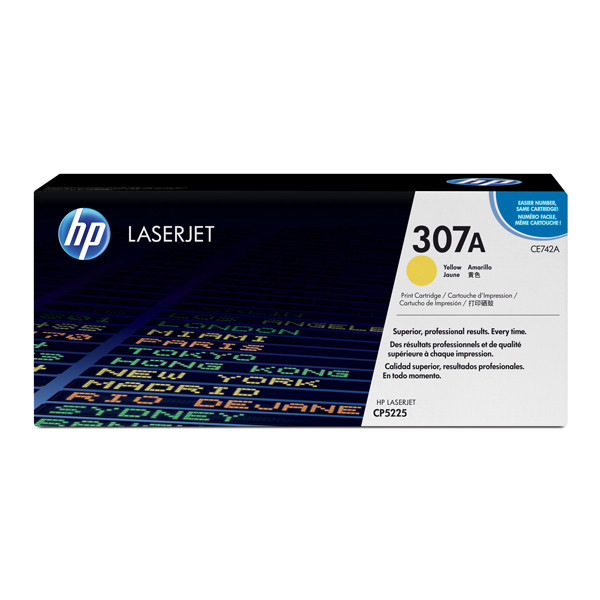 HP Toner HP 307A (CE742A) Yellow CE742A 039906 - 1