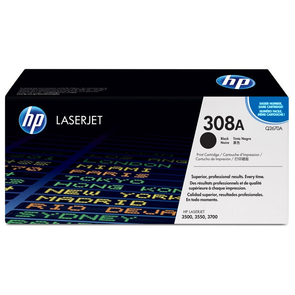 HP Toner HP 308A (Q2670A) Black Q2670A 039310 - 1