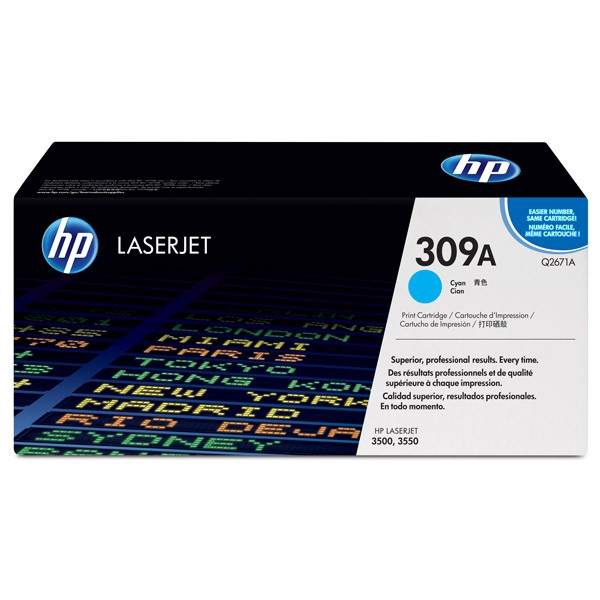 HP Toner HP 309A (Q2671A) Cyan Q2671A 039320 - 1