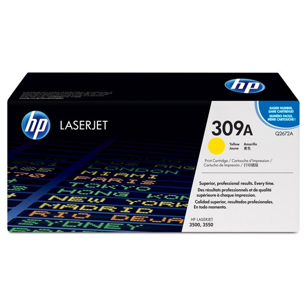 HP Toner HP 309A (Q2672A) Yellow Q2672A 039330 - 1