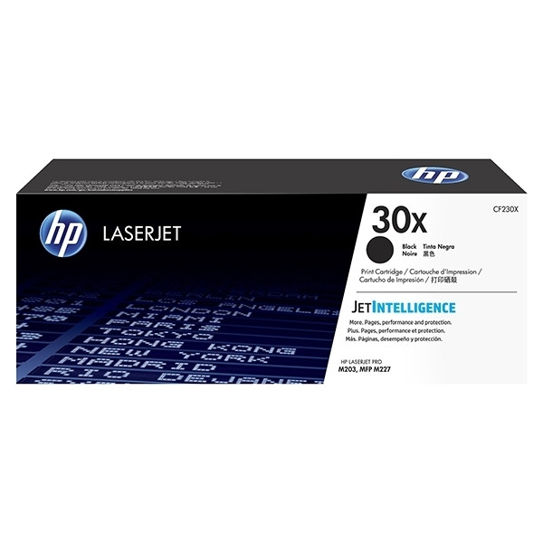 HP Toner HP 30X (CF230X) High Capacity Black CF230X 055122 - 1